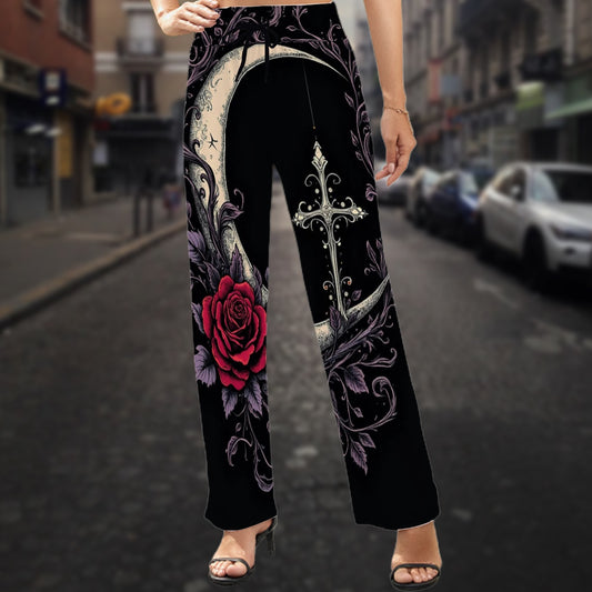 Pantalon large pour femme