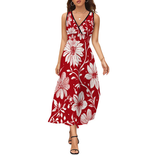 Robe longue sans manches