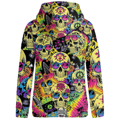 Sweat à capuche patchwork