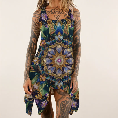 Robe débardeur sans manches