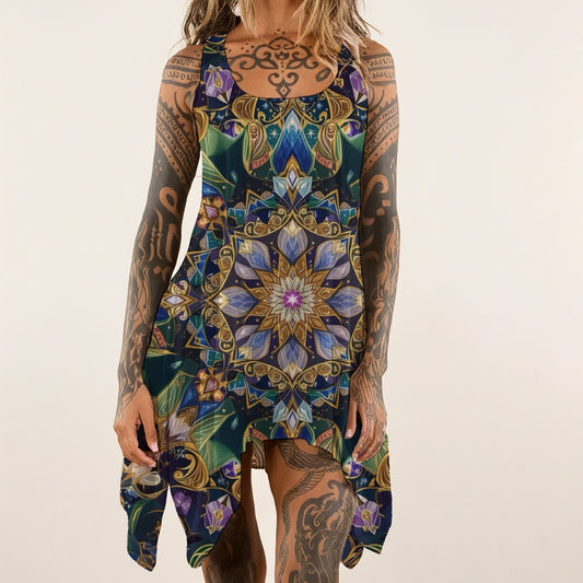 Robe débardeur sans manches