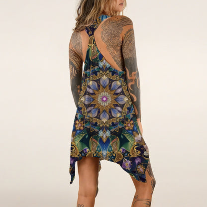 Robe débardeur sans manches