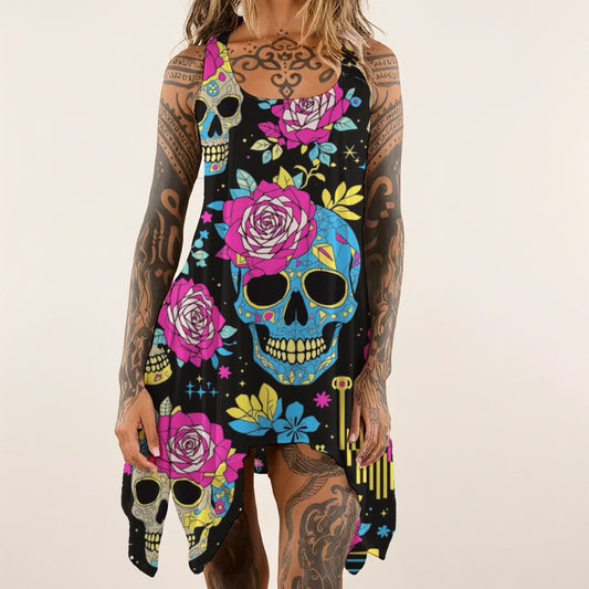 Robe débardeur sans manches