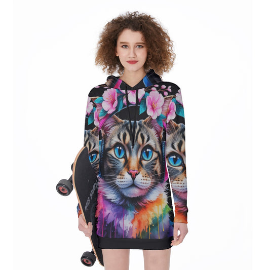 Sweat à capuche long