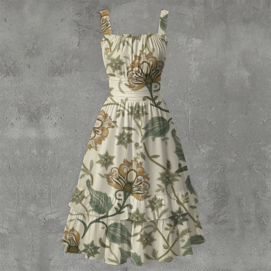 Robe Trapèze à volants