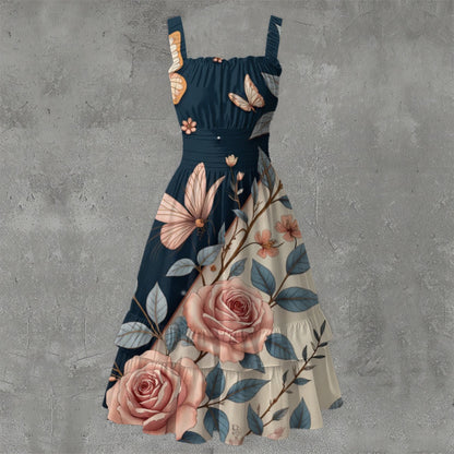 Robe Trapèze à volants