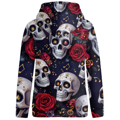 Sweat à capuche patchwork