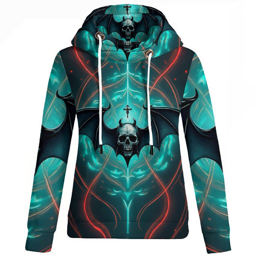 Sweat à capuche en patchwork