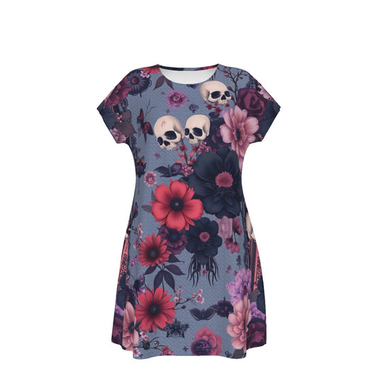 Robe à manches courtes