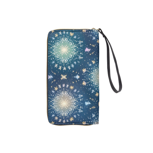 Long Wallet With Black Hand Strap