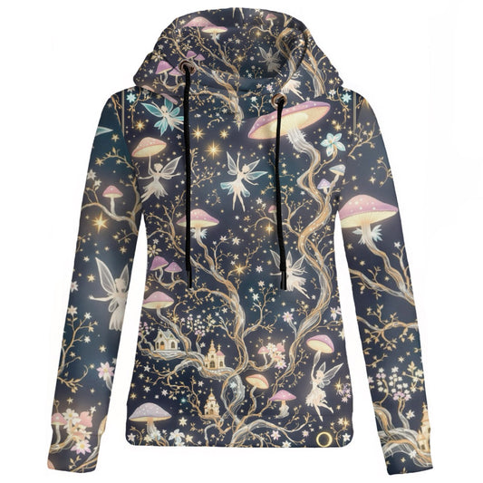 Sweat à capuche patchwork