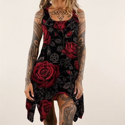 Robe débardeur sans manches