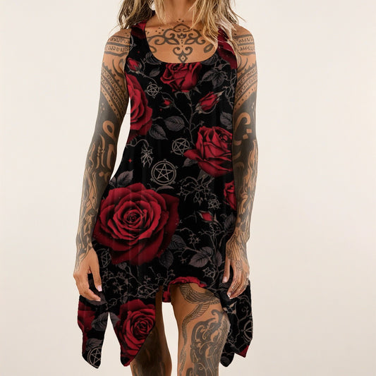 Robe débardeur sans manches