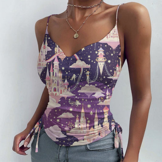 Débardeur Camisole à cordon de serrage