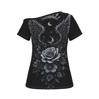 T-shirt à épaules dénudées pour femmes