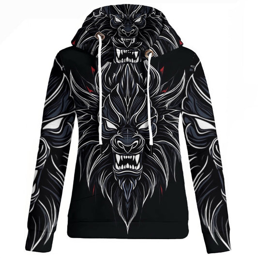 Sweat à capuche en patchwork