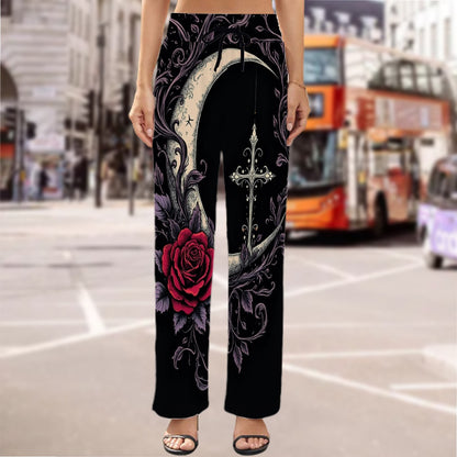 Pantalon large pour femme