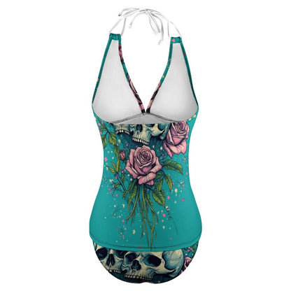Maillot de Bain 2 pièces Tankini Licou