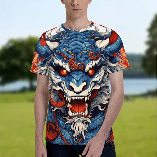 T-shirt à col ras du cou pour homme