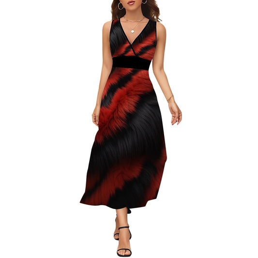 Robe longue sans manches