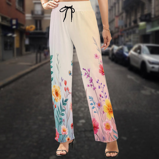 Pantalon large pour femme