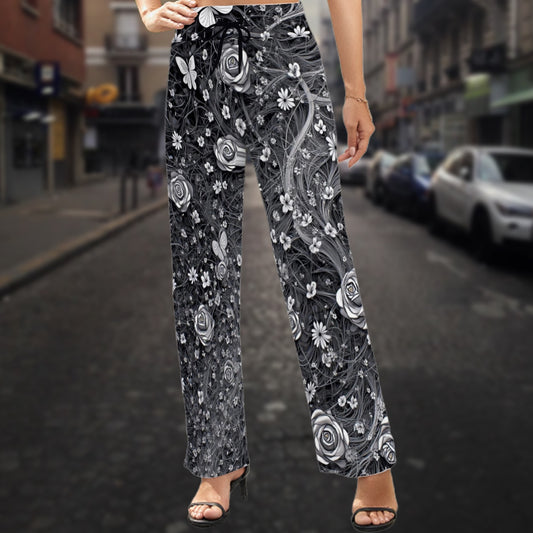 Pantalon large pour femme