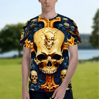 T-shirt à col ras du cou pour homme