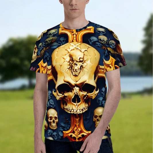 T-shirt à col ras du cou pour homme