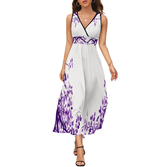 Robe longue sans manches